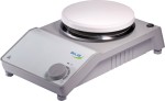 A Magnetic Stirrer is a Laboratory device, that uses a rotating magnetic field to rotate a stir bar.